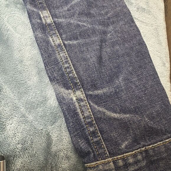 Polo Ralph Lauren Denim Jacket Rhinestone Flag Size Medium - Picture 12 of 12